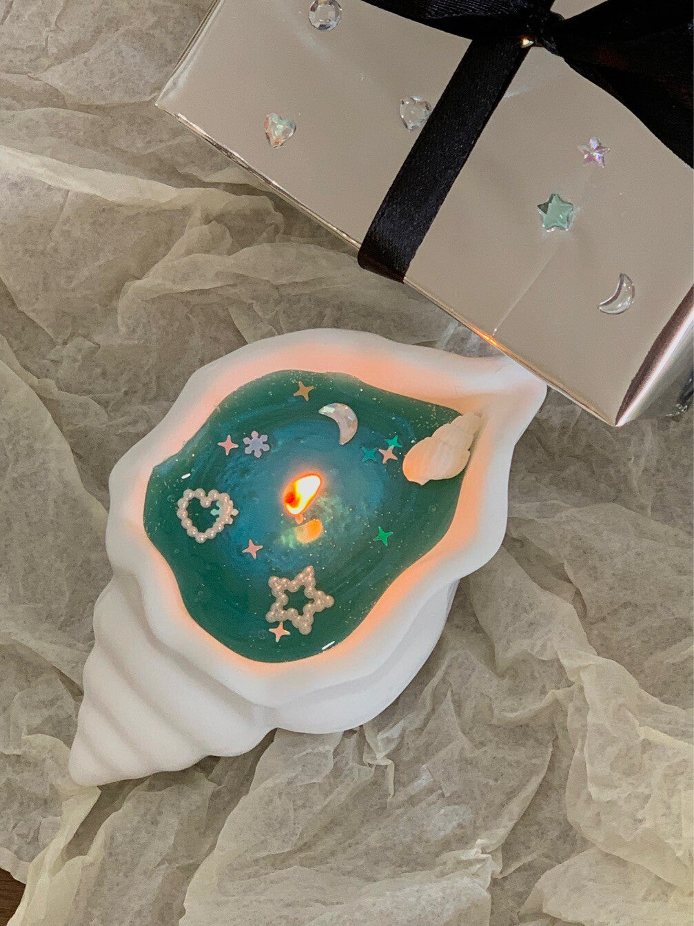 Ocean Shell Scented Candle