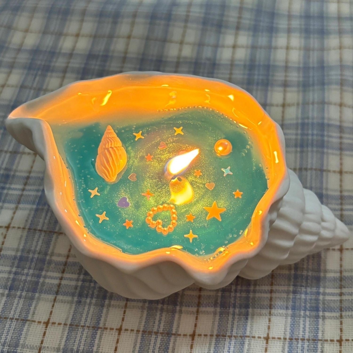 Ocean Shell Scented Candle